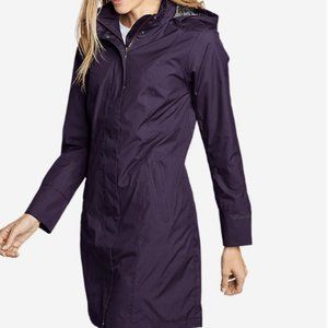 Eddie Bauer Women's Waterproof Raincoat 2X Trench